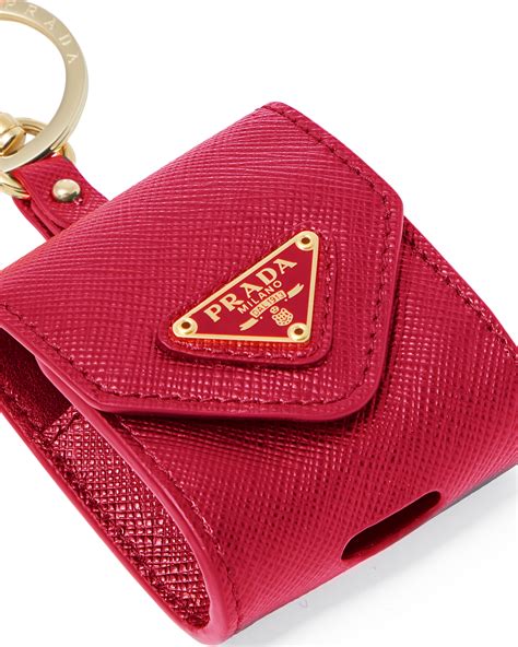 pink prada airpod case|designer key pouch women's prada.